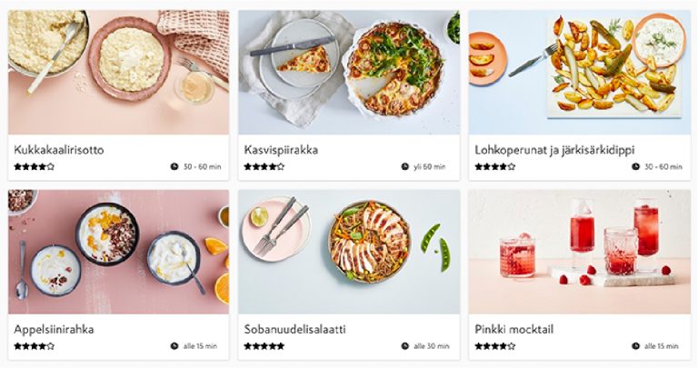 K Ruoka fi Recipes Twice As Many Home Cooks Dagmar