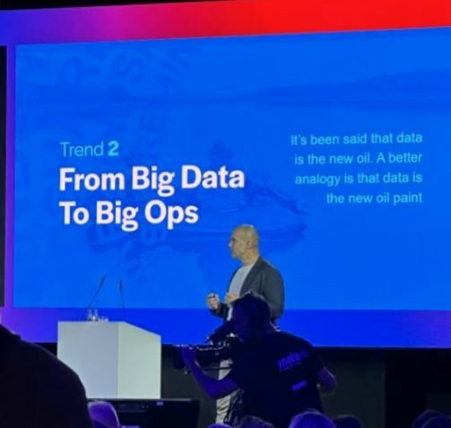 ”It`s been said that data is the new oil. A better analogy is that data is the new oil paint.”